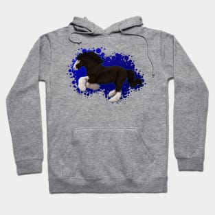 Shire Horse Black Hoodie